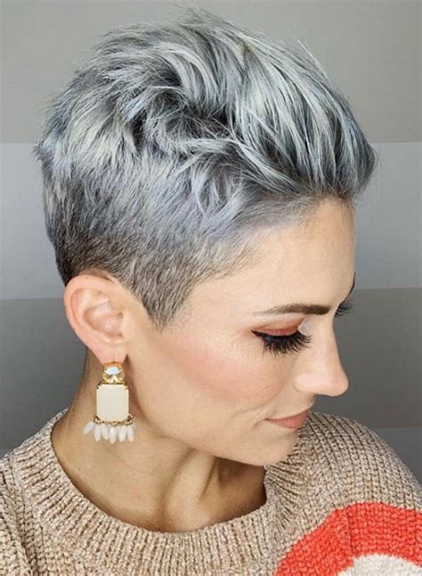 25 Best White Pixie Haircut Ideas For Cool Short Hairstyle Page 11 Of 30 Fashionsum Blog