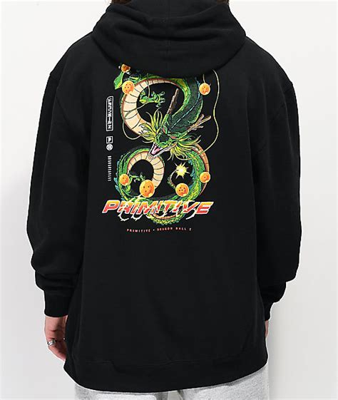 Primitive and dragon ball z are back at it again with the second wave of their signature collection of apparel featured with screen printed graphics of the iconic line of anime characters. Primitive x Dragon Ball Z Shenron Black Hoodie | Zumiez