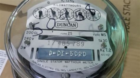 Duncan Type Ms 2s Electric Meter Overview Youtube