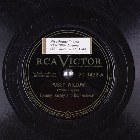 Pussy Willow Tommy Dorsey And His Orchestra Free Download Borrow And Streaming Internet