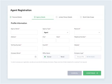 Registration Forms Form Design Ui Design Website Form Design Web