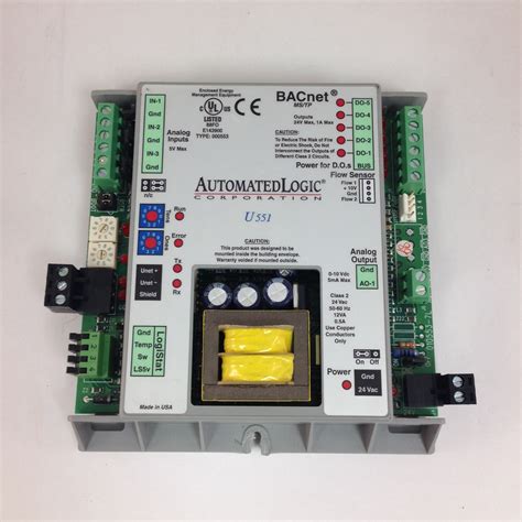 Automated Logic Alc U551 Zone Heat Pump And Fan Coil