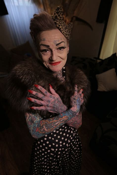 Amanda Brignall With 80 Of Her Body Covered In Tattoos Gets Another Daily Mail Online