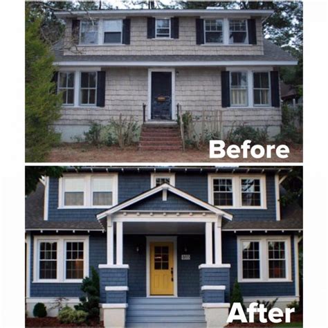 Exterior House Remodel Before And After 10 Inspiring Before And After