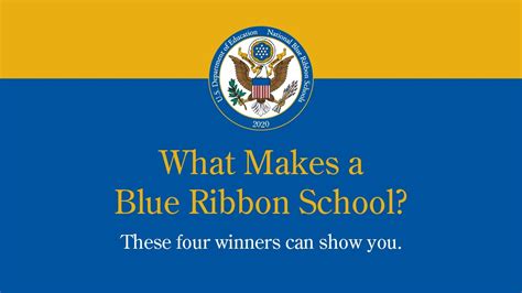 National Blue Ribbon Schools Youtube