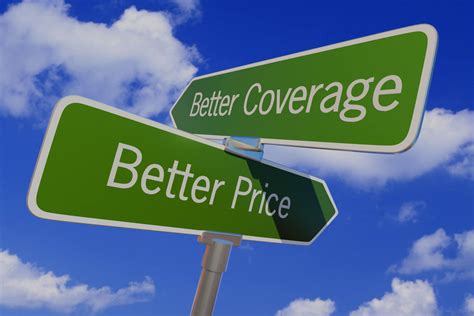 Better coverage better price sign free image download