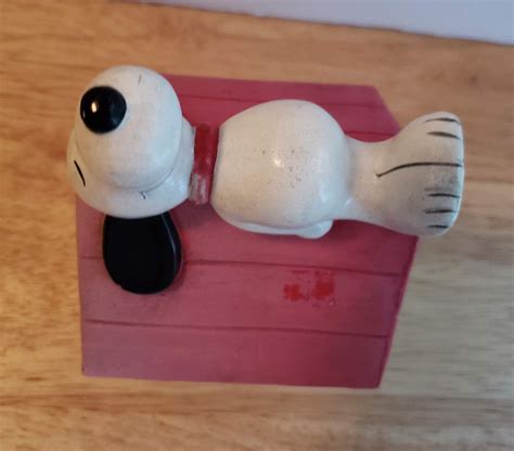 vintage peanuts snoopy bank from united feature syndicate aunt gladys attic