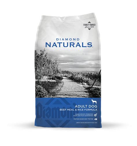 Diamond Naturals Adult Real Meat Recipe Natural Dry Dog Food With Real