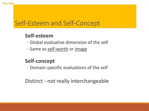Development Of Self Concept Across The Life Span