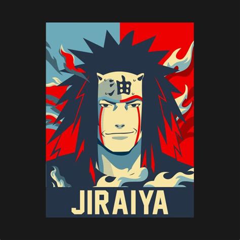 Check Out This Awesome Jiraiya Design On Teepublic Anime Fanart