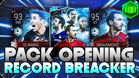 Pack Record Breaker Elites In A Pack Fifa 17 Mobile Youtube