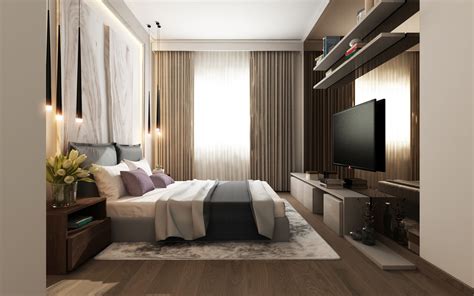 Modern Guest Bedroom On Behance