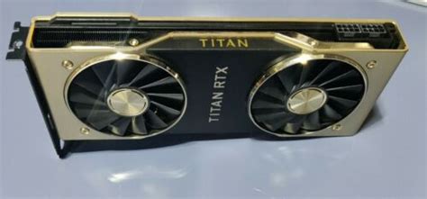 Nvidia 900 1g150 2500 000 Titan Rtx Video Graphics Cardのebay公認海外通販｜セカイモン