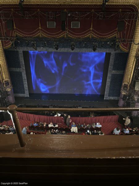 Palace Theatre Grand Tier View From Seat Manchester Seatplan