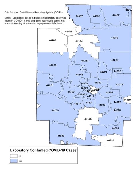 Summit County Releases Map Showing Which Zip Codes Have Coronavirus