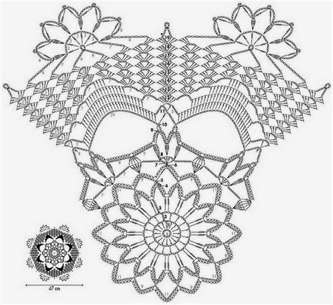 Printable free crochet doily patterns diagrams. pretty doily pattern 1 ⋆ Crochet Kingdom