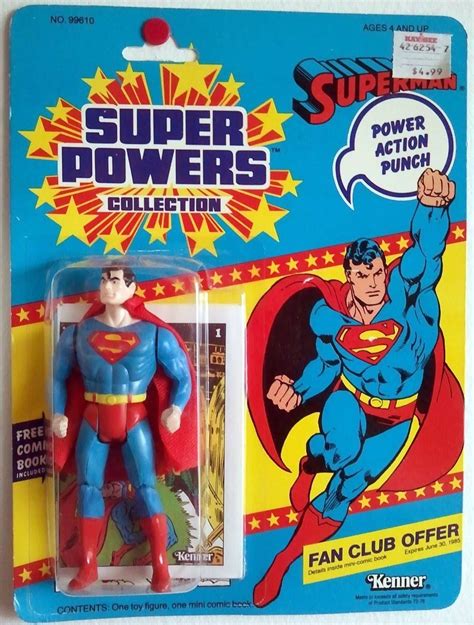 1984 Superman Super Powers Collection Action Figure By Kenner