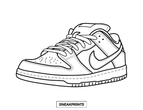 Air Force 1 Low Coloring Pages - Coloring Home