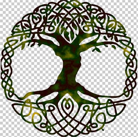 Tree Of Life Yggdrasil World Tree Symbol PNG, Clipart, Area, Celtic ...