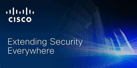 Cisco Security On Twitter Just Announced Extending
