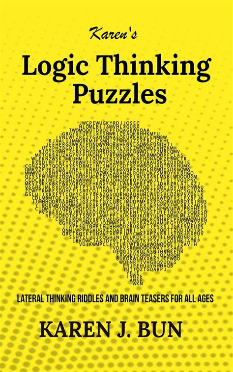 Karens Logic Thinking Puzzles Lateral Thinking Riddles And Brain