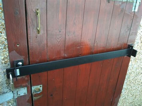 Door Security Bar Lock Solid Metal 6 Sizes Extra Heavy Duty Swith