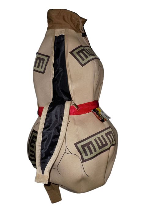 Naruto Anime Naruto Shippuden Gaara Backpack Bag Sand Gourd Special