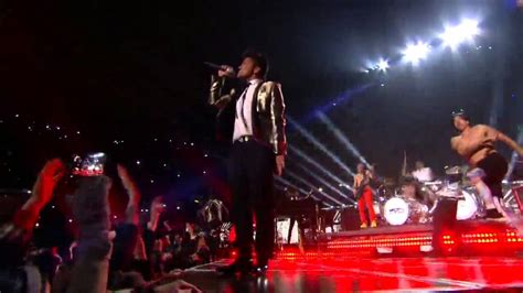 Super Bowl 48 Bruno Mars Full Performance Halftime Show Hd