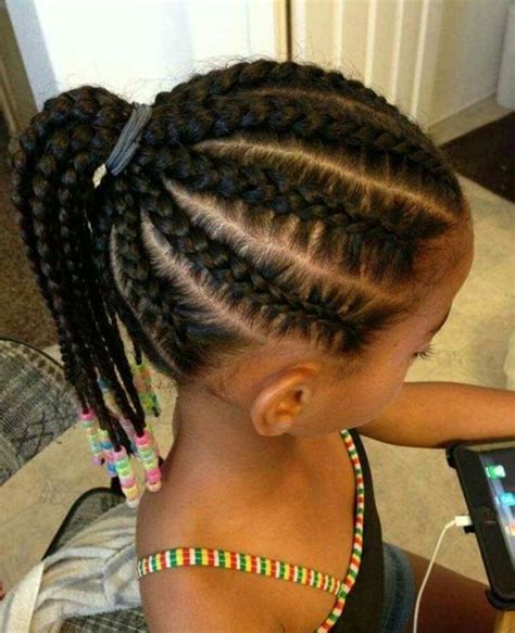 A great style that has the braid on top of the head only. 133 Gorgeous Braided Hairstyles For Little Girls