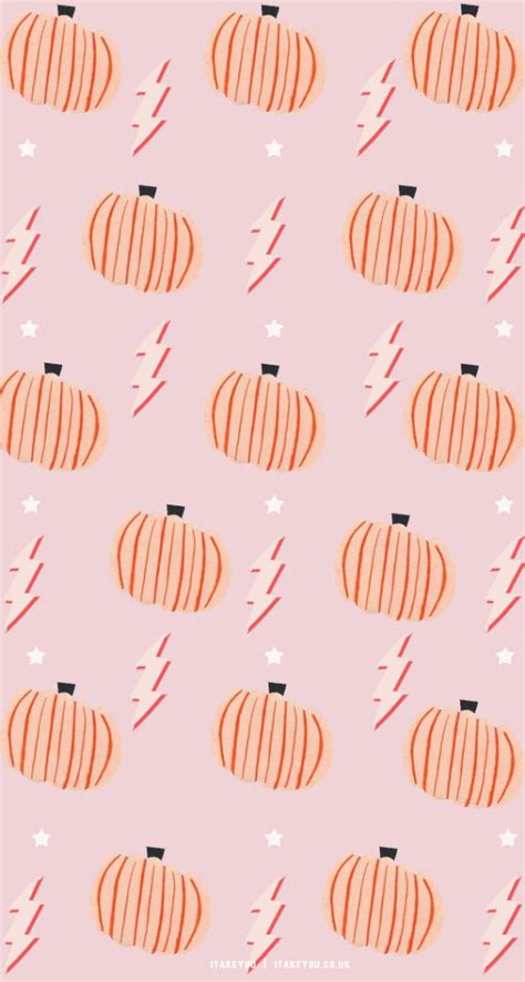 20 Preppy Halloween Wallpaper Ideas Pumpkin On Pink Background I