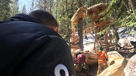 Isak Heartstone The Giant Wooden Troll In Breckenridge Is Back