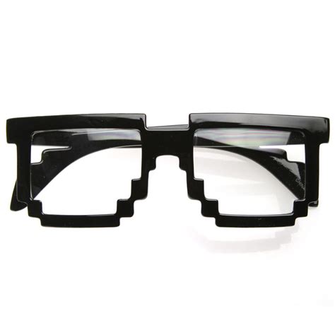 Cool Hipster 8 Bit Gamer Nerd Geek Glasses 8537 Geek Glasses Hipster Glasses Funky Glasses