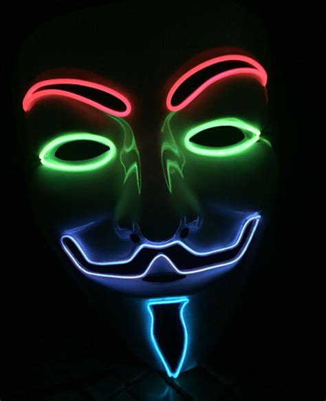 Anonymous Mask Multicolour Cool Mania