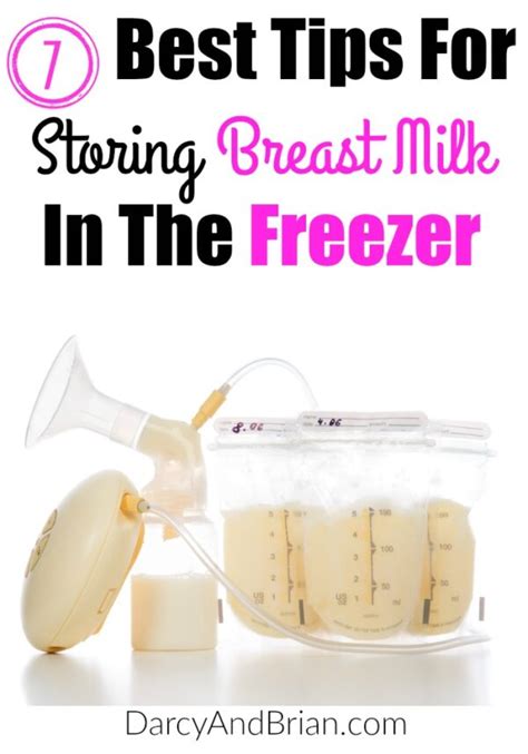 Best Tips For Storing Breast Milk In The Freezer
