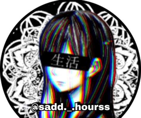 Sad Anime Pfp Circle Depprssedboi On Scratch See More Ideas About