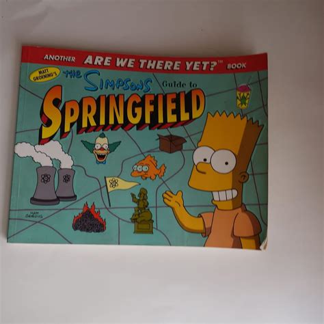 The Simpsons Guide To Springfield Groening Matt 9780060952822 Books