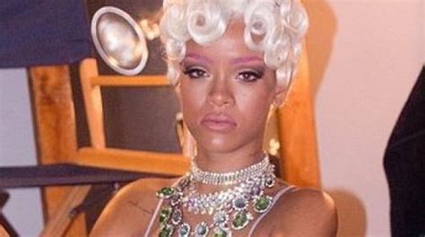 rihanna goes blond in sexy instagram photos huffpost style