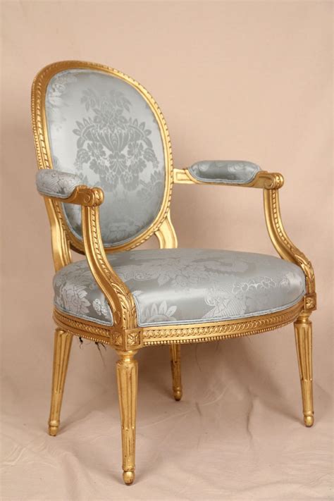 With all these features, the stylus power reclining sofa takes relaxation to a new level. Fine Early 19th Century Gilded French Louis XVI Antique Fauteuil Arm Chair For Sale | Antiques ...