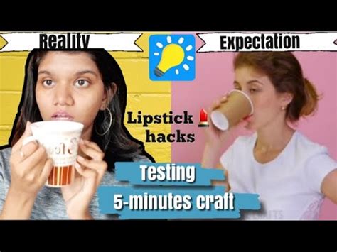 Testing out viral beauty hacks by 5 minutes craft in தமழ srileka