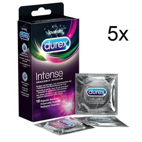 Durex Intense Orgasmic Kondome er Pack Verhütung Präservative Stück günstig kaufen eBay