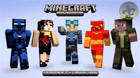 Minecraft Xbox New Skin Pack 2 Skins Revealed And Release Date Youtube