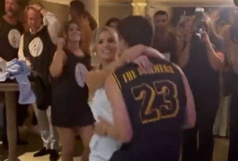 Watch Newlyweds Mitch Marner And Stephanie Lachance Dance To Boney Ms