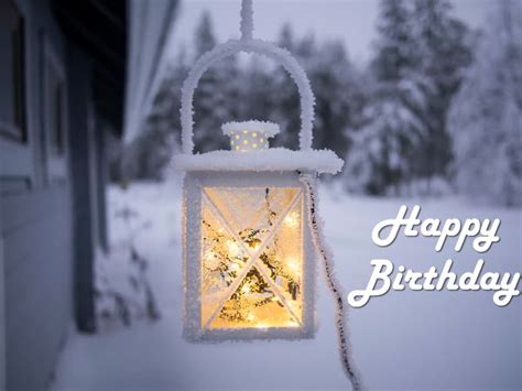 Beautiful Happy Birthday Winter Images And Pics