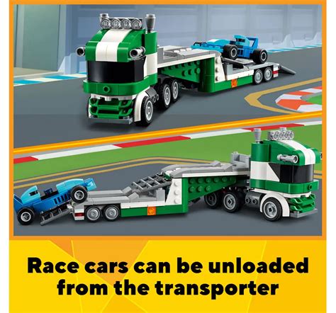 Lego Creator 3in1 Race Car Transporter Building Kit Makes A Great T