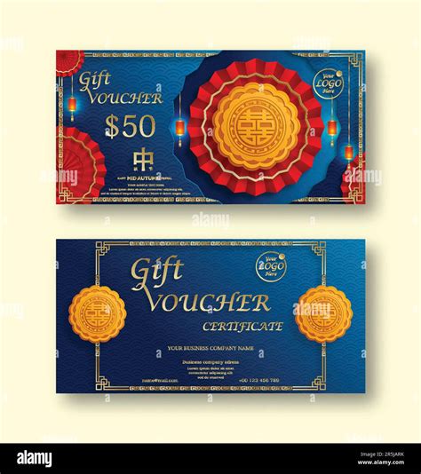 T Voucher Certificate Coupon Template For Advertising Gold Luxury