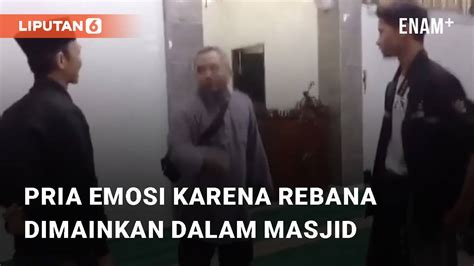 Viral Pria Emosi Karena Rebana Dimainkan Di Dalam Masjid Surabaya