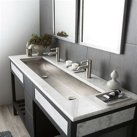 The best part about the native trails copper sinks is that within two hours 99% of the bacteria that may try to live in it will be killed off. Native Trails Trough Bathroom Sink | Wayfair