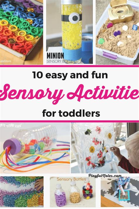 i love these easy and fun sensory activities for young children they