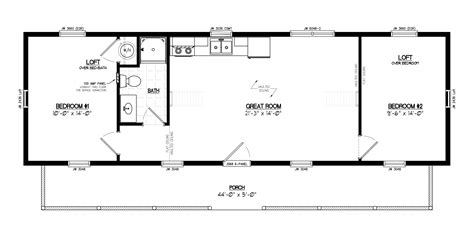 Typical first and second floor plan 40' road. Cabin Floor Plans Free 2020 - Home Comforts