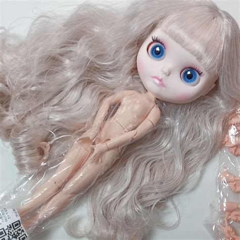 Nude Blyth Doll Joint Body Blond Hair Fashion Doll Factory Doll My